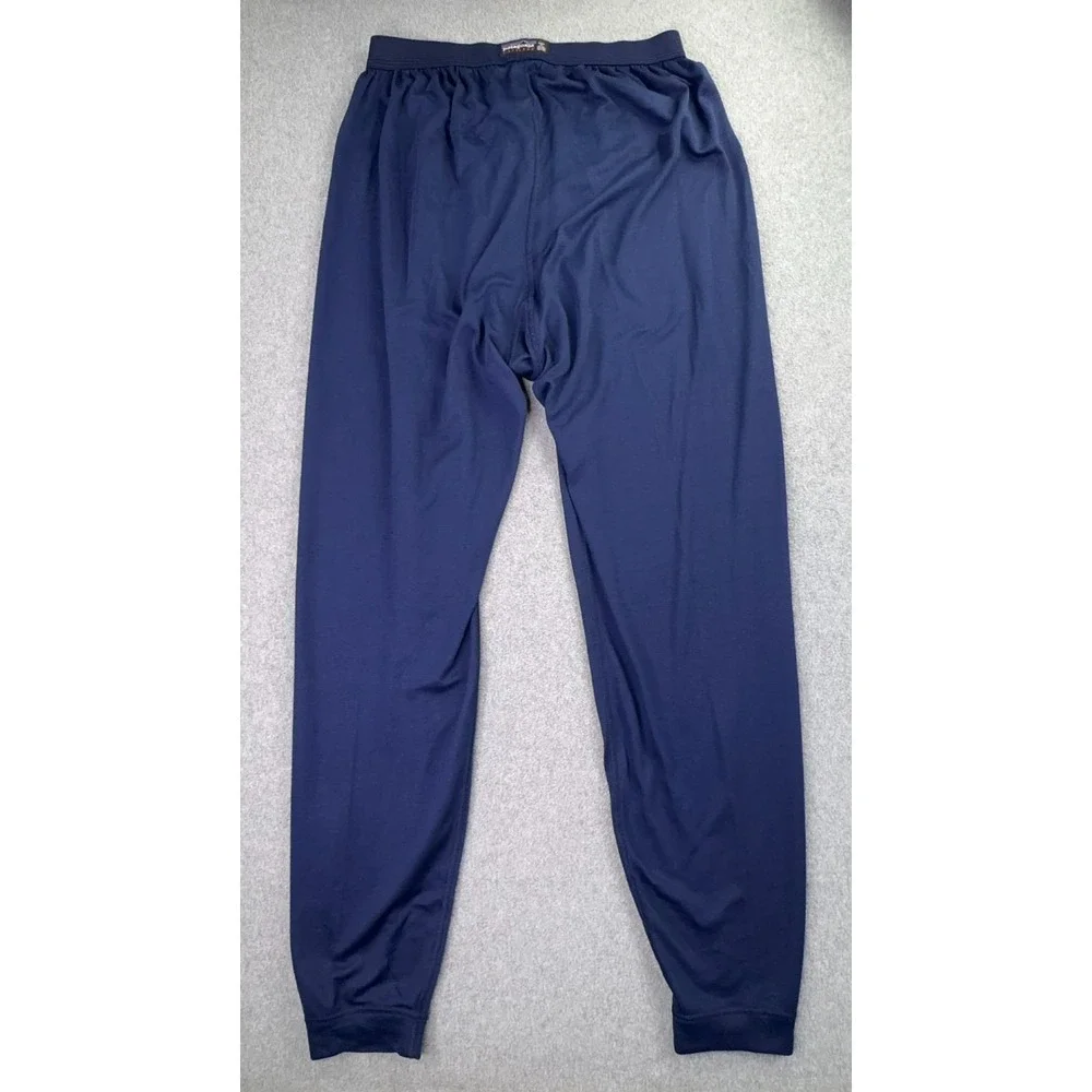VTG Patagonia Capilene Base Layer Pants Mens XL‎ Navy Thermal Underwear USA Made